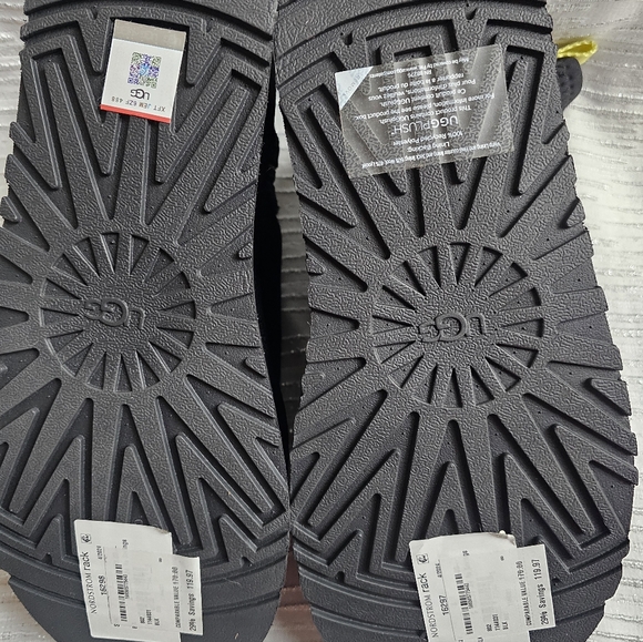 UGG Classic Dipper Womens Black Platform Size 8 S/N 1144031 - Picture 10 of 10